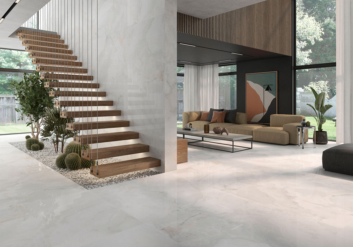 Ovis Onyx Marmerlook White
