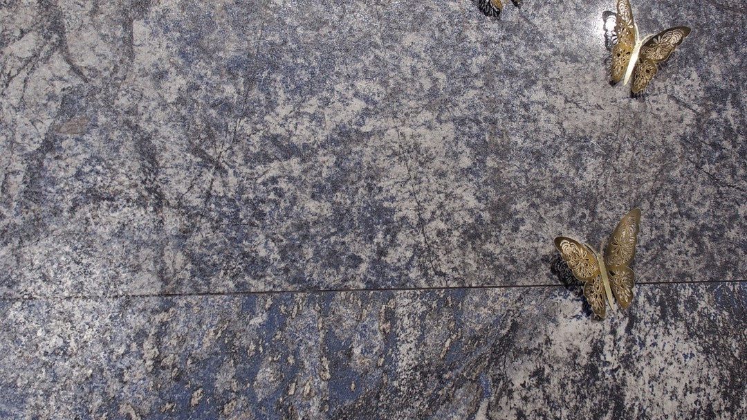 Baya Blue tegelspot az, Betonlook, blauw, glans, Luxglans, mat, special, stonelook, vierkant, vloertegel, wandtegel