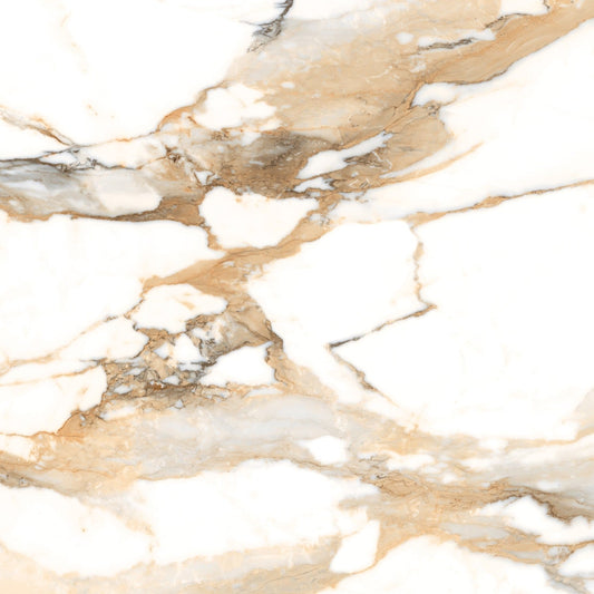 Ocean Beige tegelspot Gepolijst, goud, hoogglans, marmerlook, mat, porselein, rechthoek, vierkant, vloertegel, wandtegel