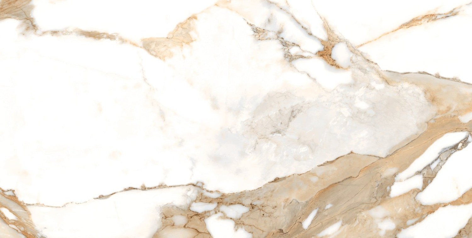 Ocean Beige tegelspot Gepolijst, goud, hoogglans, marmerlook, mat, porselein, rechthoek, vierkant, vloertegel, wandtegel